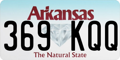 AR license plate 369KQQ