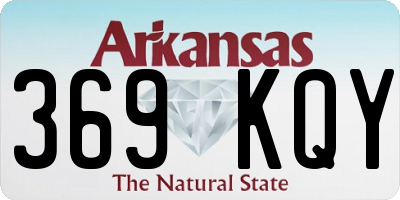 AR license plate 369KQY