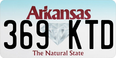AR license plate 369KTD