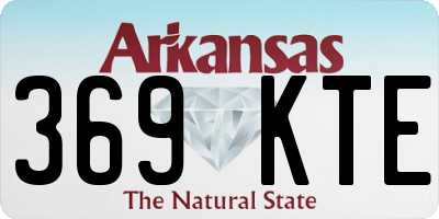 AR license plate 369KTE