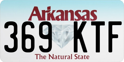 AR license plate 369KTF