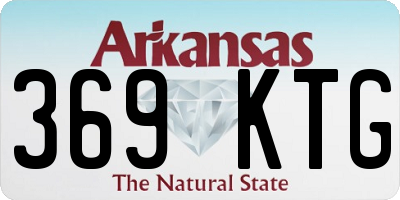 AR license plate 369KTG