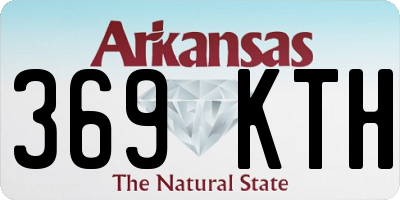 AR license plate 369KTH