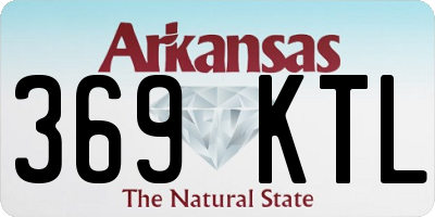 AR license plate 369KTL