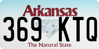 AR license plate 369KTQ