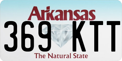 AR license plate 369KTT