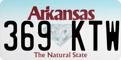 AR license plate 369KTW