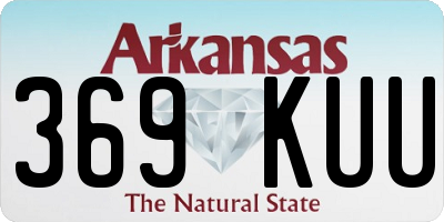 AR license plate 369KUU