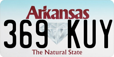 AR license plate 369KUY