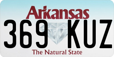 AR license plate 369KUZ