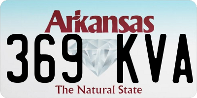 AR license plate 369KVA