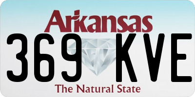 AR license plate 369KVE