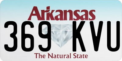 AR license plate 369KVU