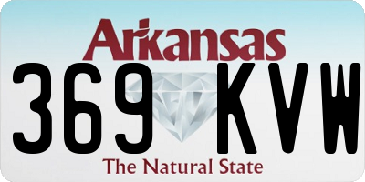 AR license plate 369KVW