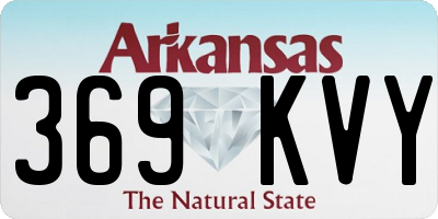 AR license plate 369KVY
