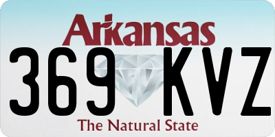 AR license plate 369KVZ