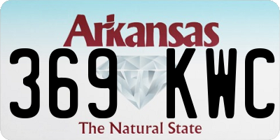 AR license plate 369KWC