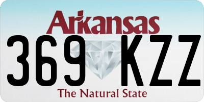 AR license plate 369KZZ