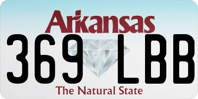 AR license plate 369LBB