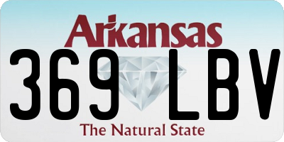AR license plate 369LBV