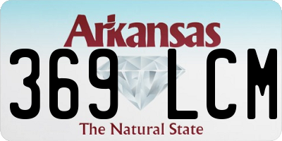 AR license plate 369LCM