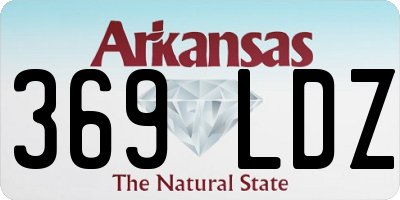 AR license plate 369LDZ