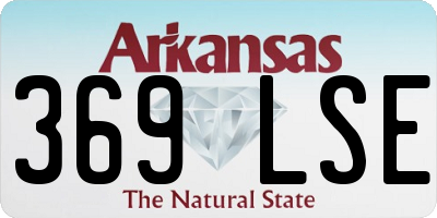 AR license plate 369LSE