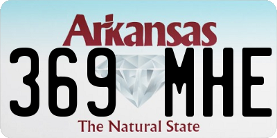 AR license plate 369MHE