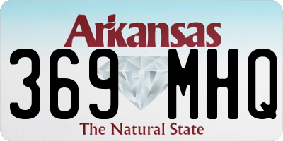 AR license plate 369MHQ