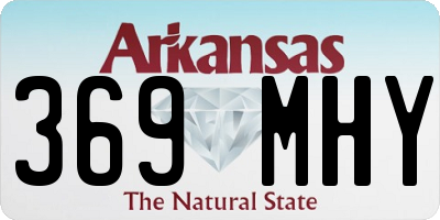 AR license plate 369MHY