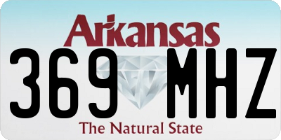 AR license plate 369MHZ
