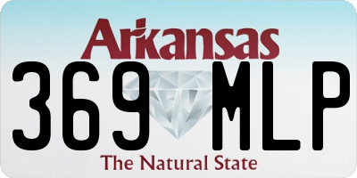 AR license plate 369MLP