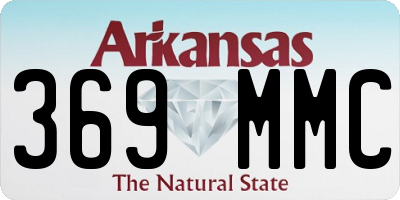 AR license plate 369MMC