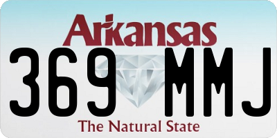 AR license plate 369MMJ