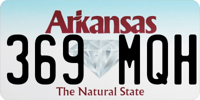 AR license plate 369MQH