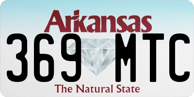 AR license plate 369MTC