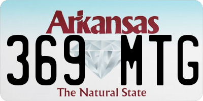 AR license plate 369MTG