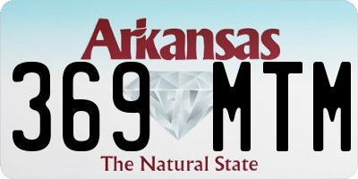 AR license plate 369MTM