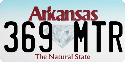 AR license plate 369MTR