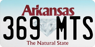 AR license plate 369MTS