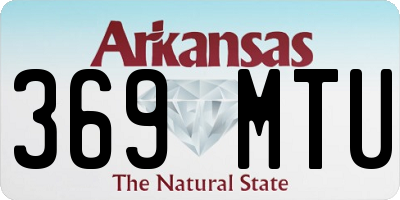 AR license plate 369MTU