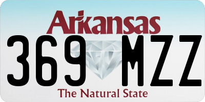 AR license plate 369MZZ