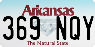 AR license plate 369NQY