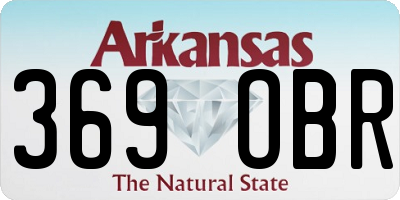 AR license plate 369OBR