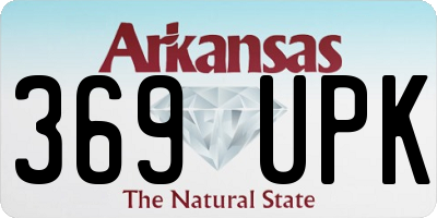 AR license plate 369UPK