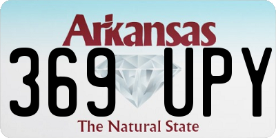 AR license plate 369UPY