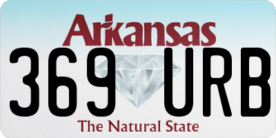 AR license plate 369URB