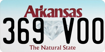 AR license plate 369VOO