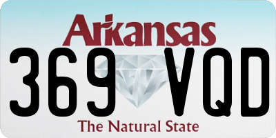 AR license plate 369VQD