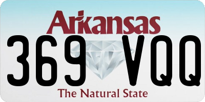 AR license plate 369VQQ